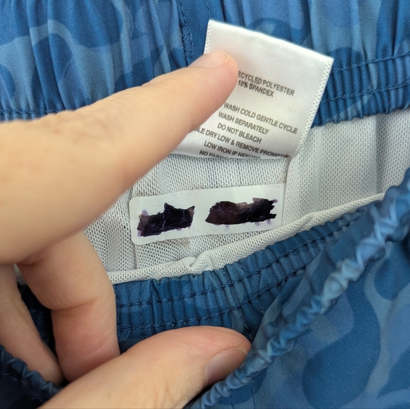 BearBottom Stretch Swim Shorts In Ripple Print - Picture 13 of 13